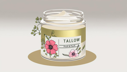 Why Tallow Is So Good for Your Skin (And why we use it at Petals & Patch)