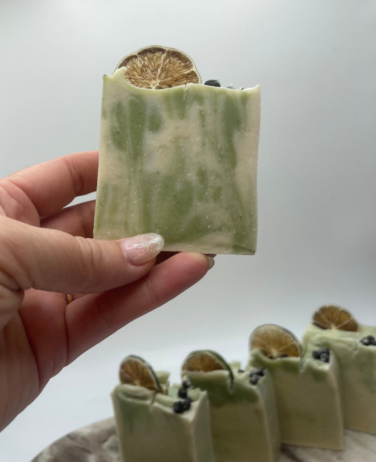 Artisan Natural Handmade Soap:  GIN & TONIC Luxury Soap