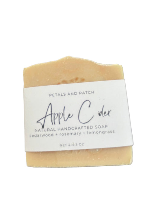 Artisan Natural Handmade Luxury Soap: APPLE CIDER - FALL COLLECTION