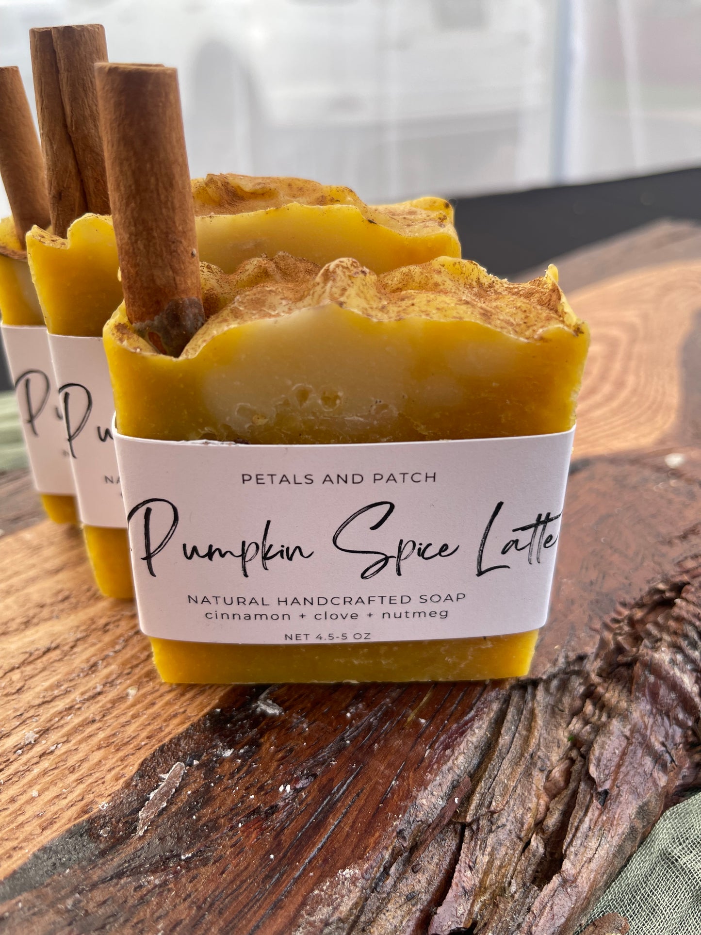 Artisan Natural Handmade Luxury Soap: PUMPKIN SPICE- FALL COLLECTION