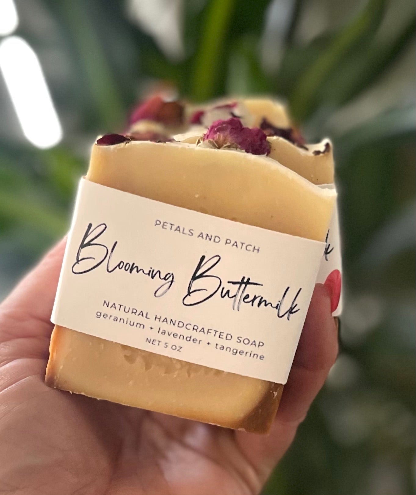 Artisan Natural Handmade Soap:  BLOOMING BUTTERMILK